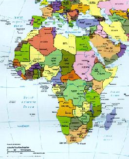 map of africa